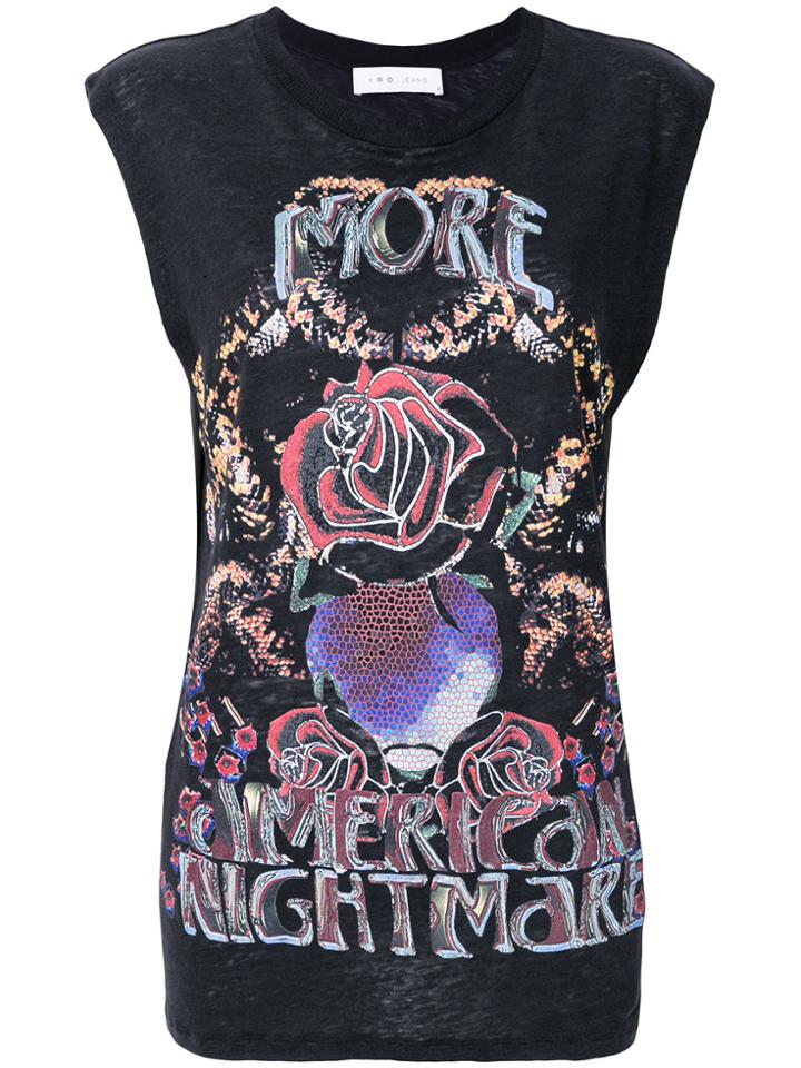 Iro American Nightmare Print T-shirt - Black