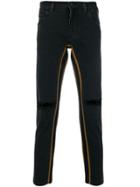 Dolce & Gabbana Distressed Style Jeans - Black