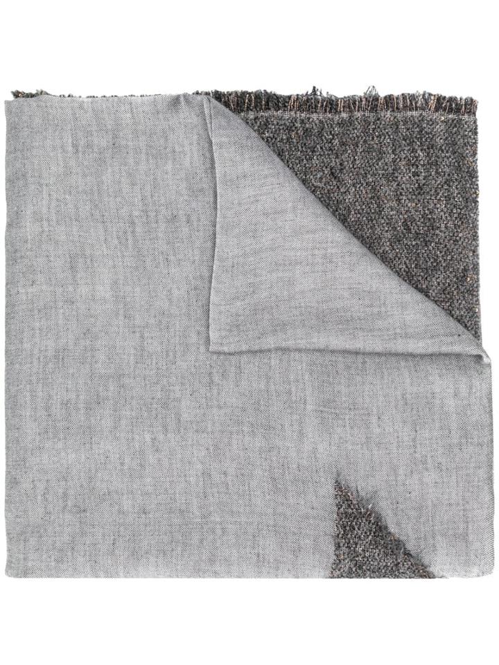 Lorena Antoniazzi Fringed Scarf - Grey