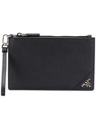 Prada Classic Slim Clutch - Black