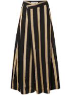 Henrik Vibskov Pound Striped Culottes - Black