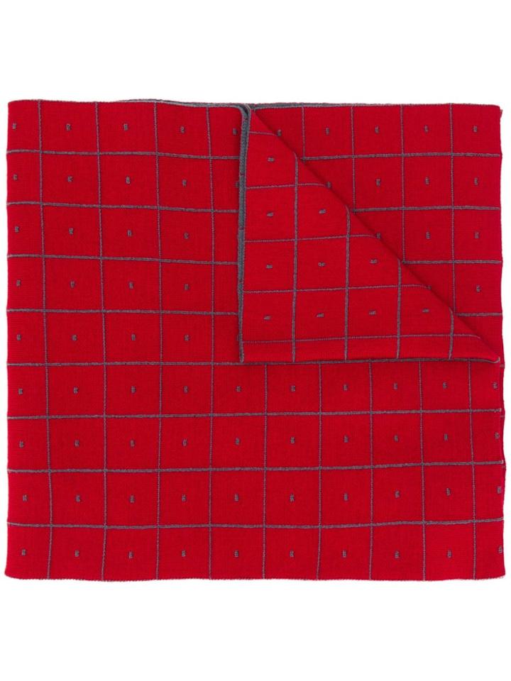 A-cold-wall* Cut-out Scarf Cape - Red