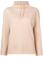 Vince Drawstring Turtleneck Jumper - Neutrals