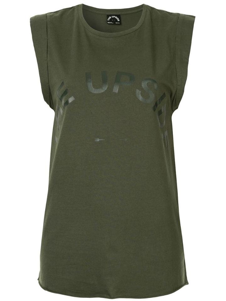 The Upside Printed Logo Tank Top - Green
