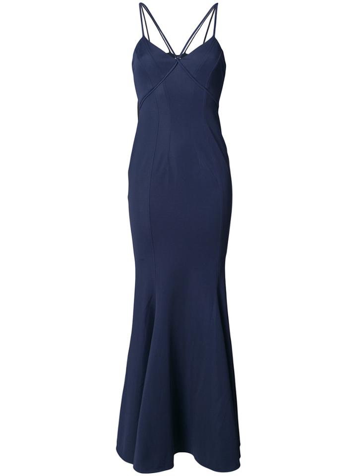 Zac Zac Posen Violet Gown - Blue