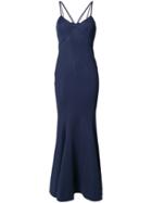 Zac Zac Posen Violet Gown - Blue