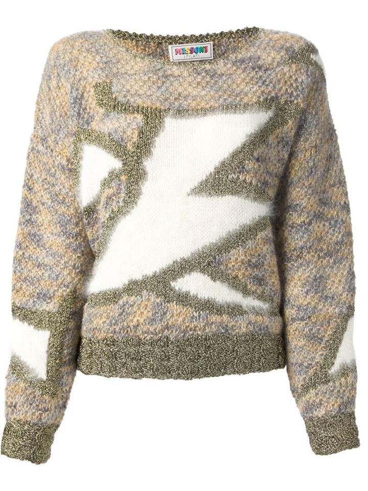 Missoni Pre-owned Patchwork Sweater - Neutrals