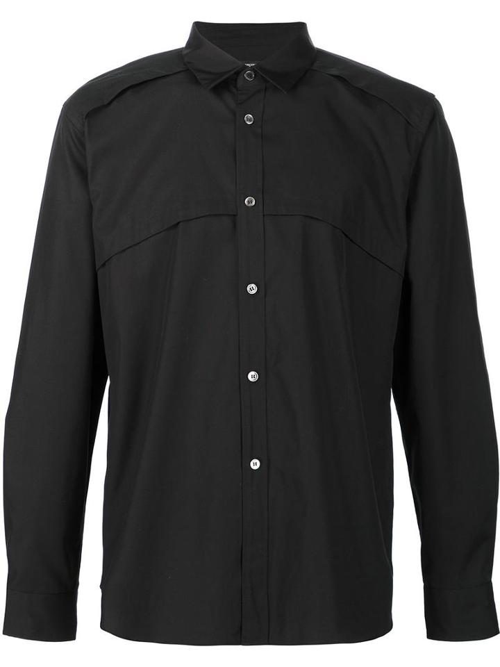 Comme Des Garçons Homme Plus Classic Shirt, Men's, Size: Large, Black, Cotton