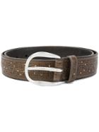 Orciani Stain Belt - Brown
