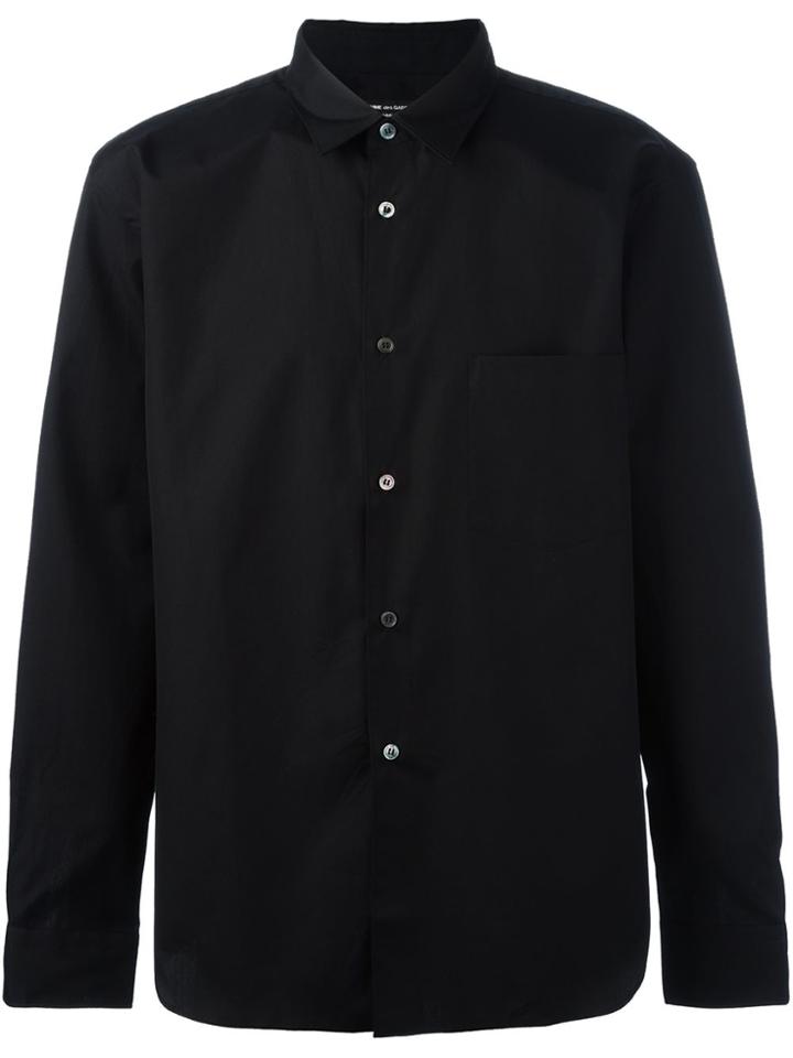 Comme Des Garçons Homme Plus Button Down Shirt - Black