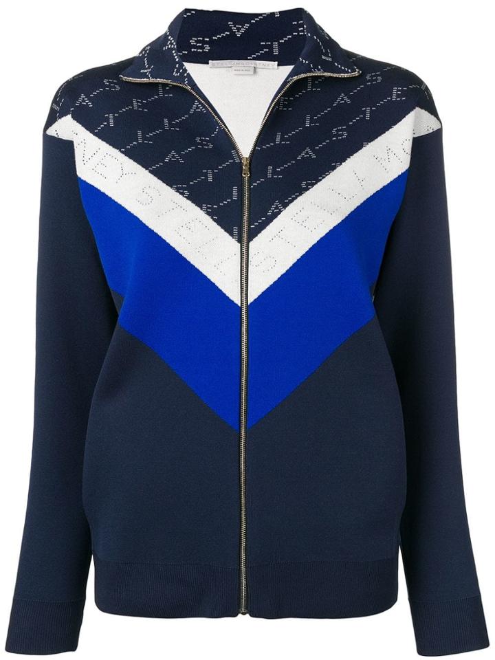 Stella Mccartney Monogram Track Jacket - Blue