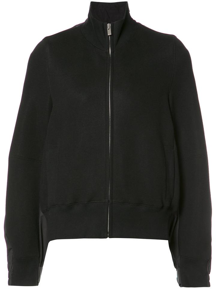 Sacai Sweat Blouson, Women's, Size: 1, Black, Cotton/nylon