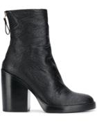 Premiata Mid-calf Zipped Boots - Black