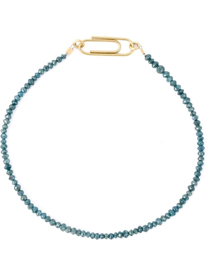 Uzerai Edits String Diamond Bracelet - Blue