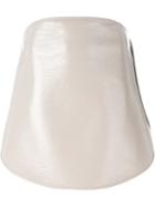 Courrèges Buttoned Skirt, Women's, Size: 34, Nude/neutrals, Cotton/polyurethane