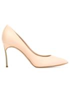 Casadei Stiletto Pumps, Women's, Size: 40, Nude/neutrals, Leather