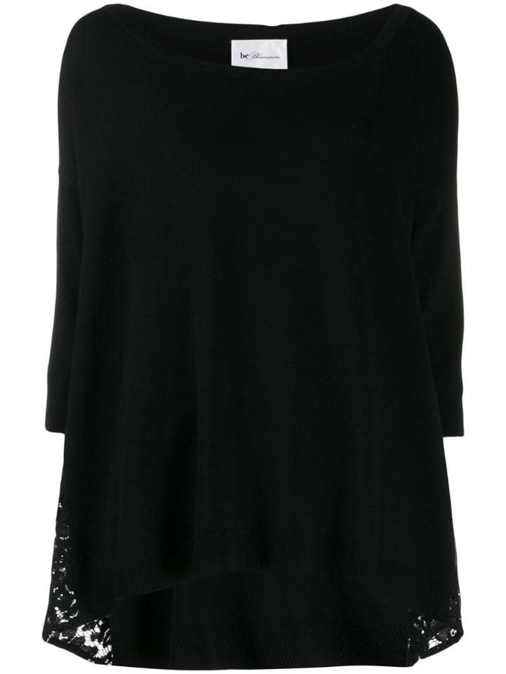 Be Blumarine Boat-neck Sweatshirt - Blue