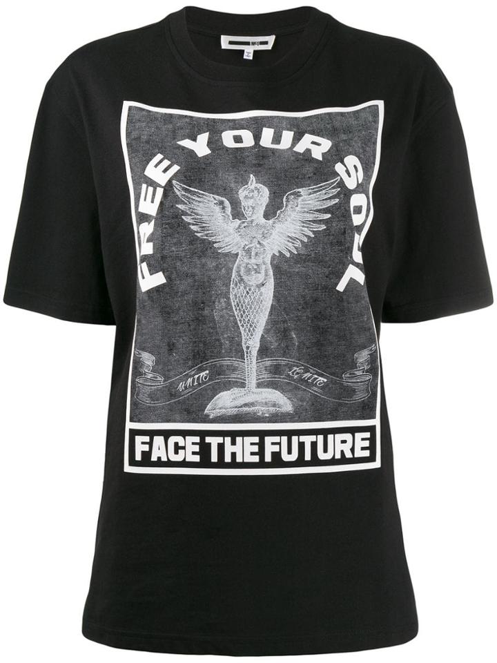 Mcq Alexander Mcqueen Photographic Print T-shirt - Black