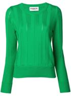 Essentiel Antwerp Slower Knitted Sweater - Green