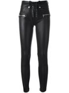 Unravel Lace-up Skinny Trousers