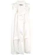 Uma Wang Oversized Midi Jacket - White