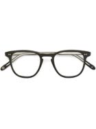 Garrett Leight Matte 'brooks' Optical Glasses - Black