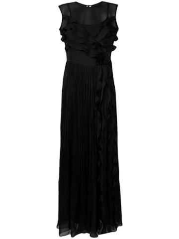 Irina Schrotter Pleated Dress - Black