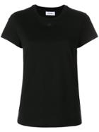 Courrèges Rear Logo T-shirt - Black