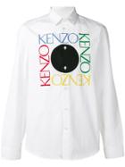 Kenzo Front Print Shirt - White