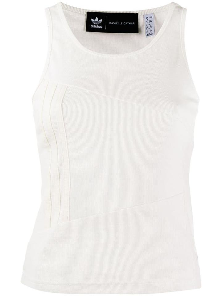 Adidas By Danielle Cathari Fitted Tank Top - White