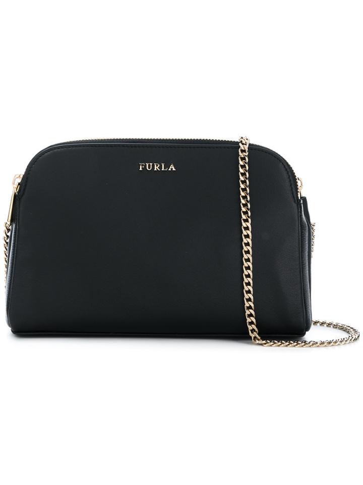 Furla Double Shoulder Bag - Black