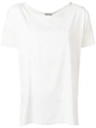Kristensen Du Nord Loose Fit T-shirt, Women's, Size: 2, Nude/neutrals, Silk/spandex/elastane/cotton