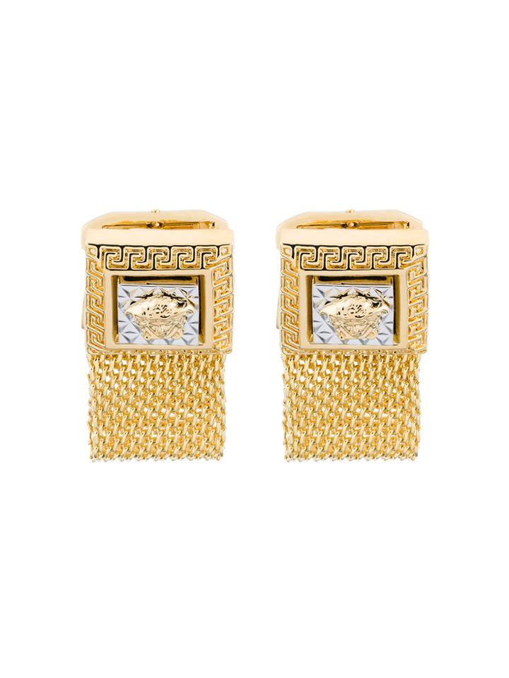 Versace Medusa Chain Cufflinks - Metallic