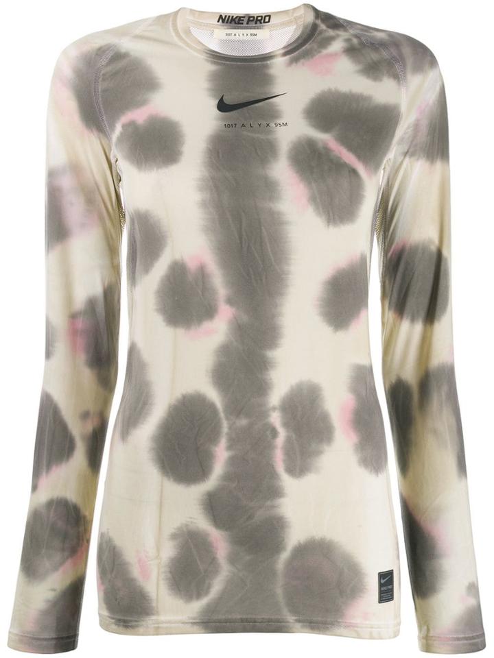 1017 Alyx 9sm Aly X Nike Tie-dye Top - Neutrals