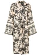 Johanna Ortiz Kimono Coat - White