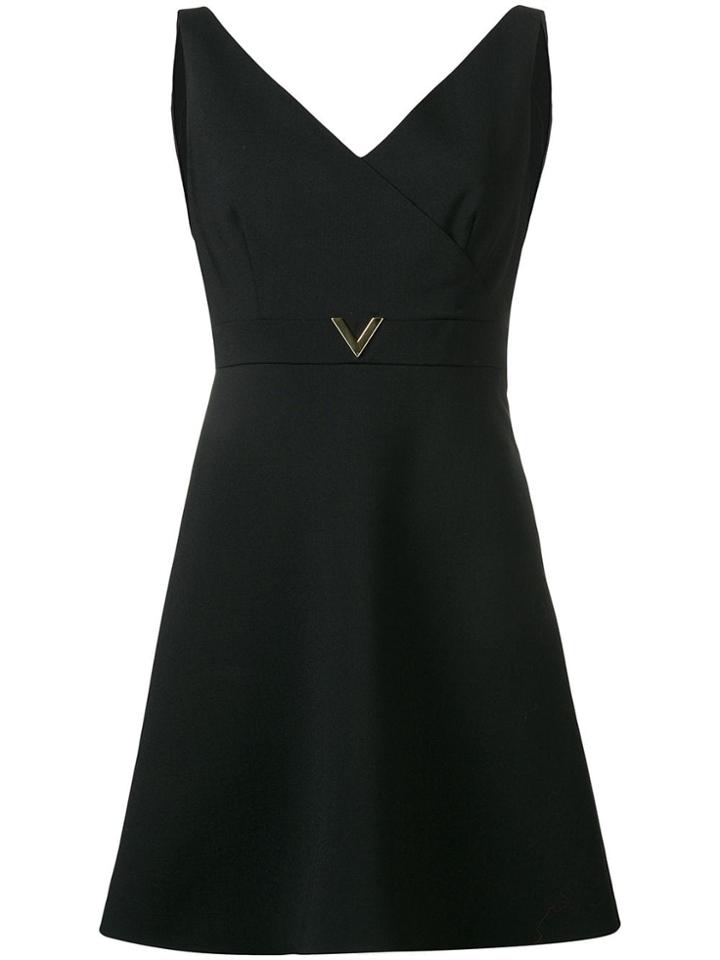 Valentino V Hardware Dress - Black