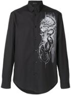 Versace Medusa Print Shirt - Black