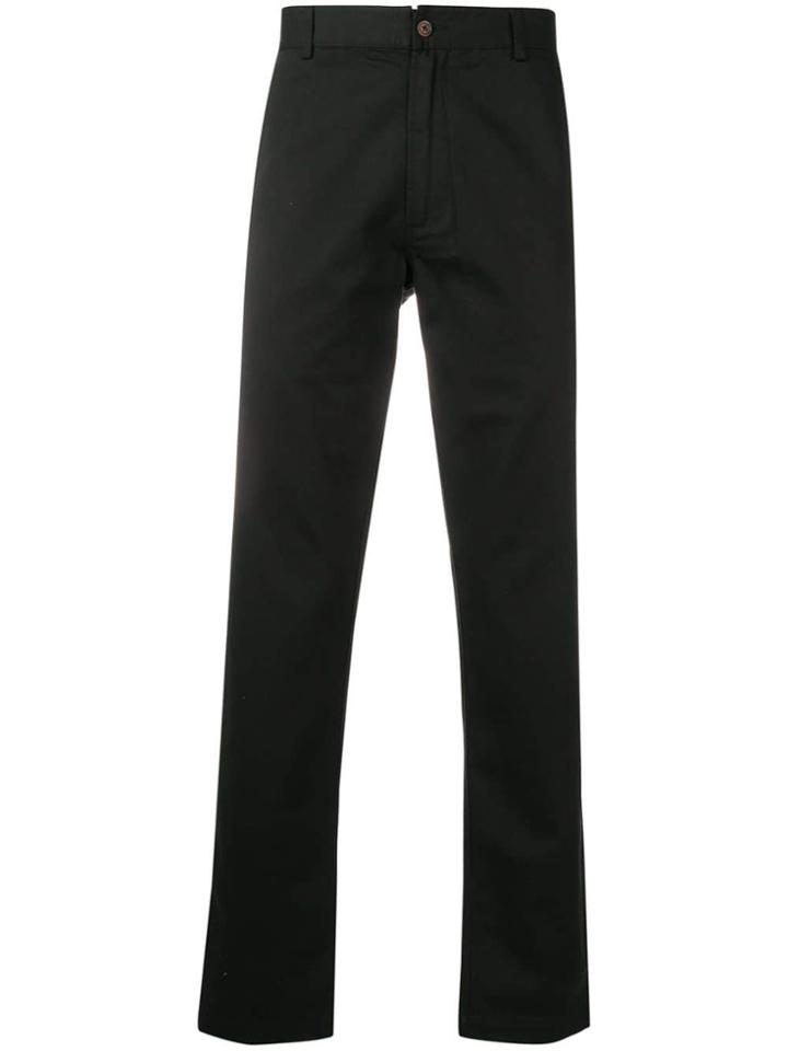 Universal Works Aston Straight-leg Trousers - Black