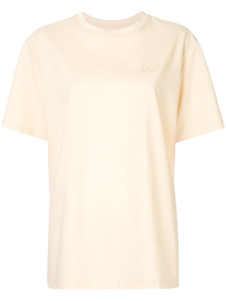 Irene Logo T-shirt - Yellow