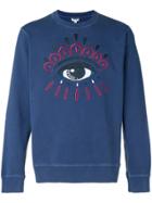 Kenzo Bleached Eye Sweatshirt - Blue