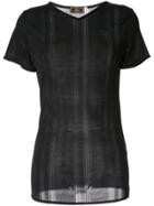 Fendi Pre-owned Logos Long Sleeve Top - Black