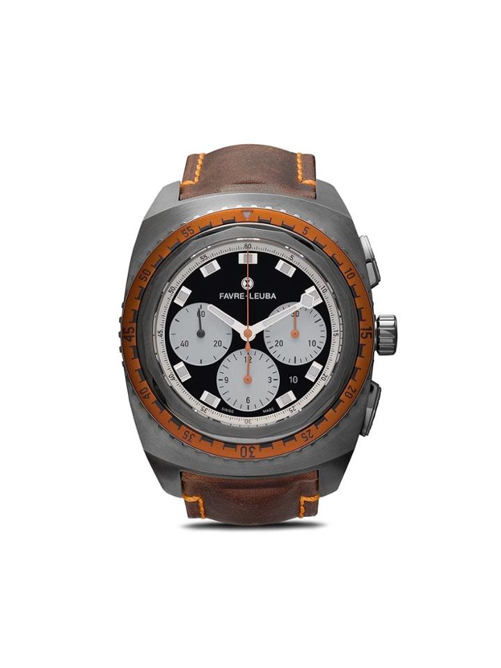 Favre Leuba Raider Sea Sky 44mm - Black With White Sub Dials