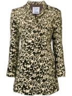 Moschino Pre-owned Burnout Velvet Jacket - Brown