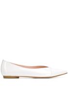 Repetto Pointed Ballerina Shoes - White