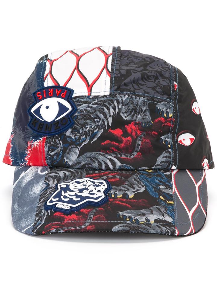 Kenzo Multi Icon Cap, Black, Cotton/polyester