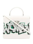 Off-white Jitney Graffiti Tote Bag