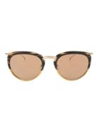 Issey Miyake Cat Eye Sunglasses - Brown