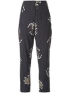 Sir. Fleur Panelled Pants - Black