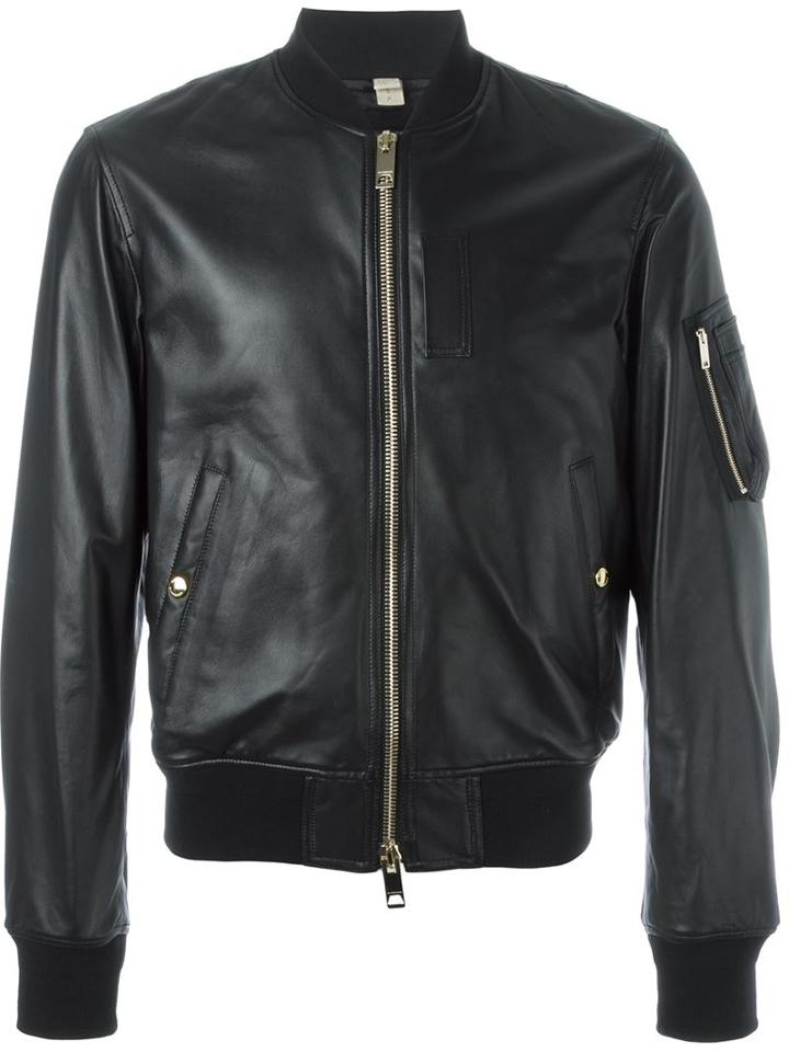 Burberry Zip Fastening Jacket