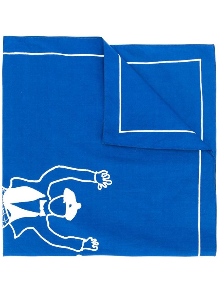 Holland & Holland Hugo Guinness Diomede Scarf - Blue
